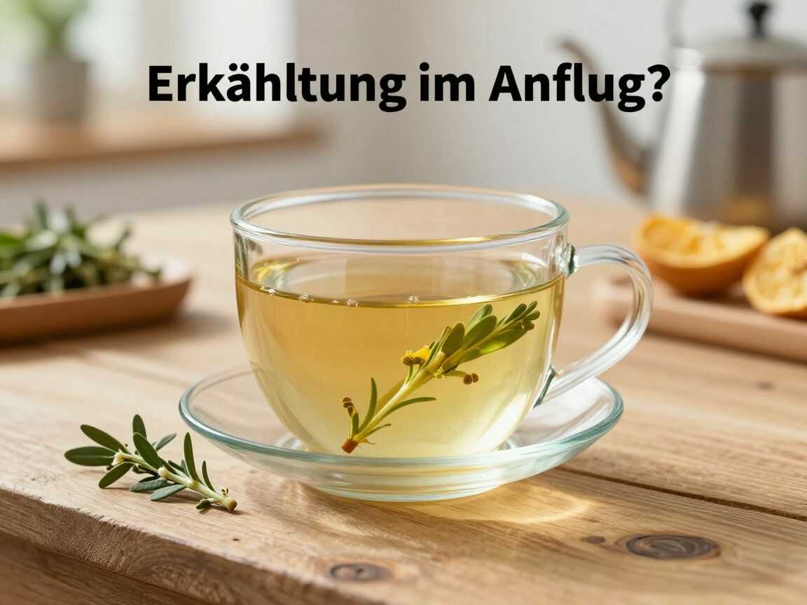 Erkältung im Anflug? Dieser warme Kamillen-Ingwer-Tee tut Hals und Nase gut