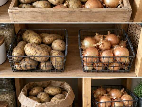 Kartoffeln und Zwiebeln richtig lagern: Dieser einfache Vorratsfehler lässt sich sofort vermeiden