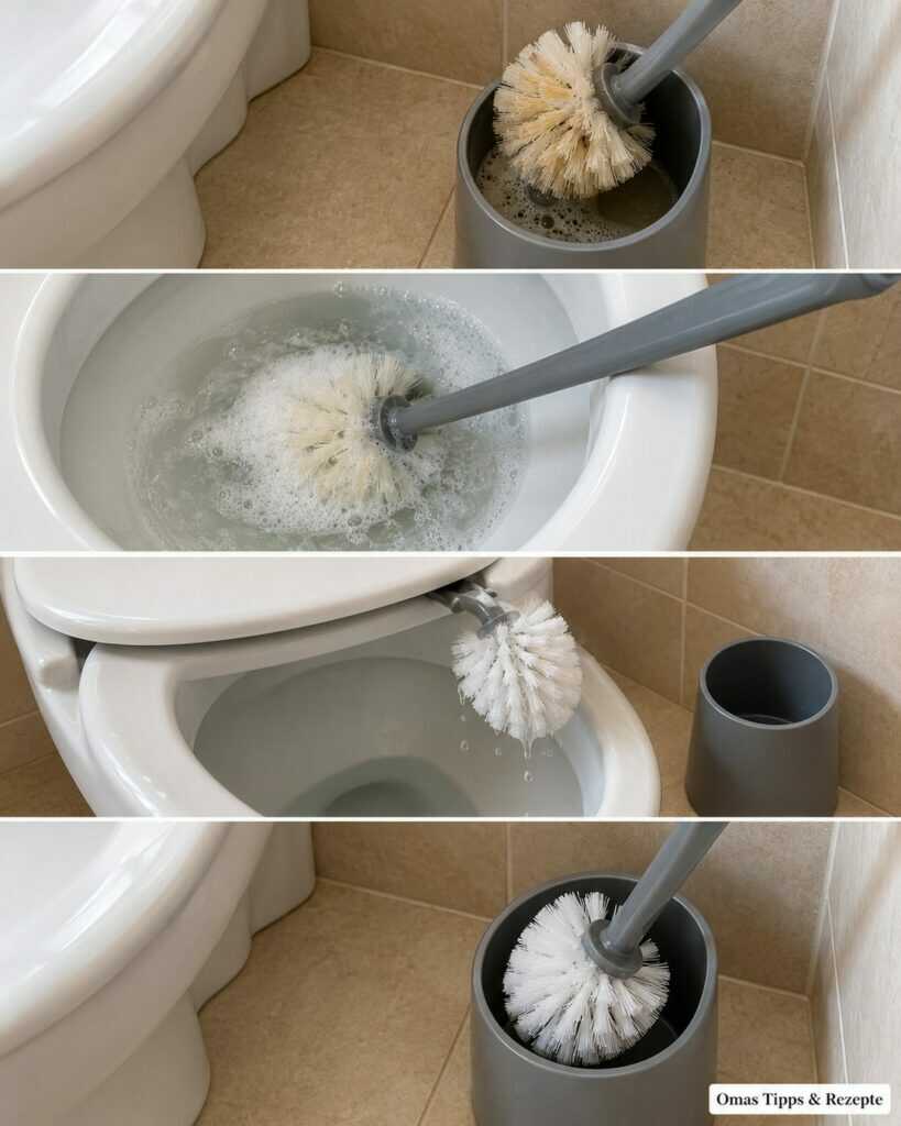 WC-Bürste reinigen: Der oft vergessene Schritt gegen Schmutz und muffige Gerüche