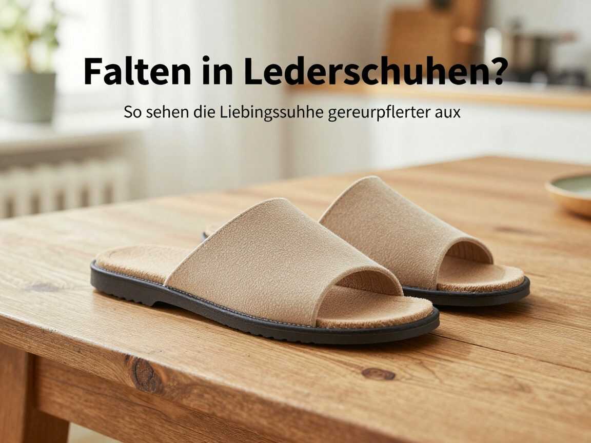 Falten in Lederschuhen? So sehen deine Lieblingsschuhe wieder gepflegter aus