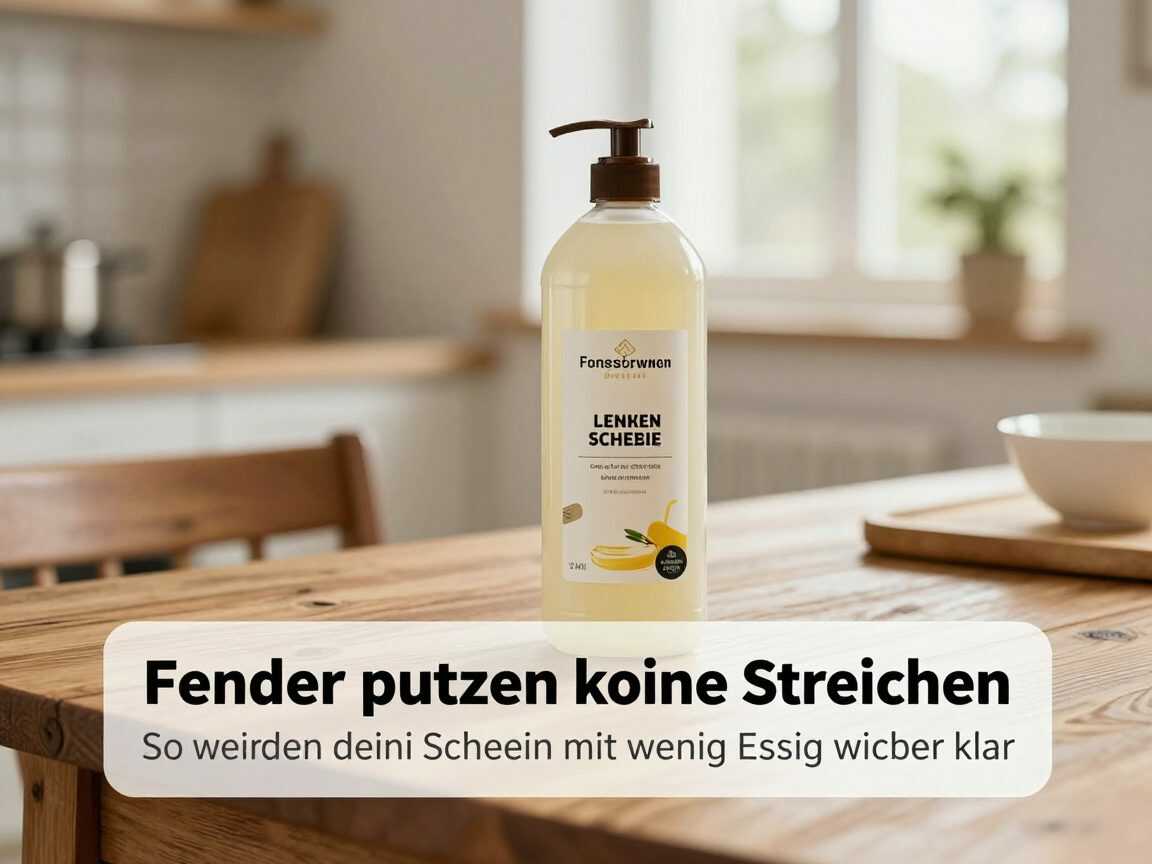 Fenster putzen ohne Streifen: So werden deine Scheiben mit wenig Essig wieder klar