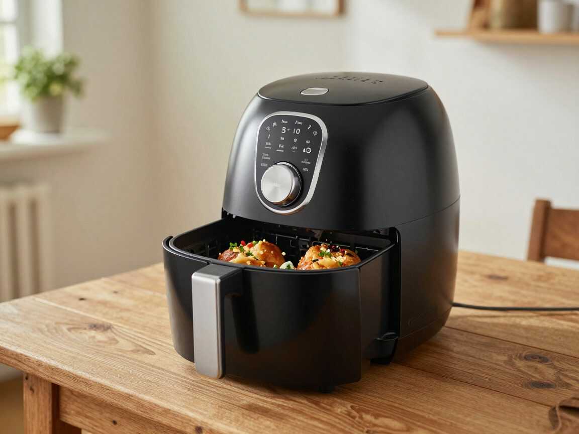 Fett im Airfryer? So wird der Frittierkorb sauber, ohne die Beschichtung zu ruinieren