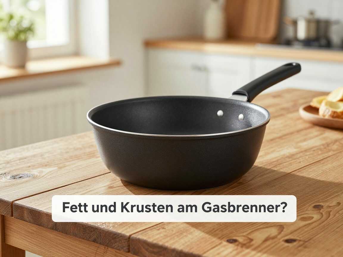Fett und Krusten am Gasbrenner? So wird der Topfträger wieder sauber