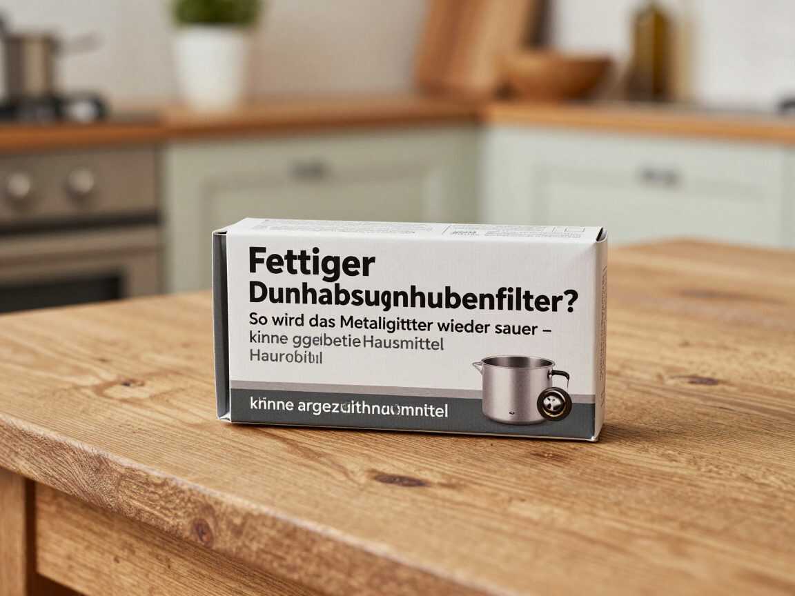 Fettiger Dunstabzugshaubenfilter? So wird das Metallgitter wieder sauber – ohne aggressive Hausmittel