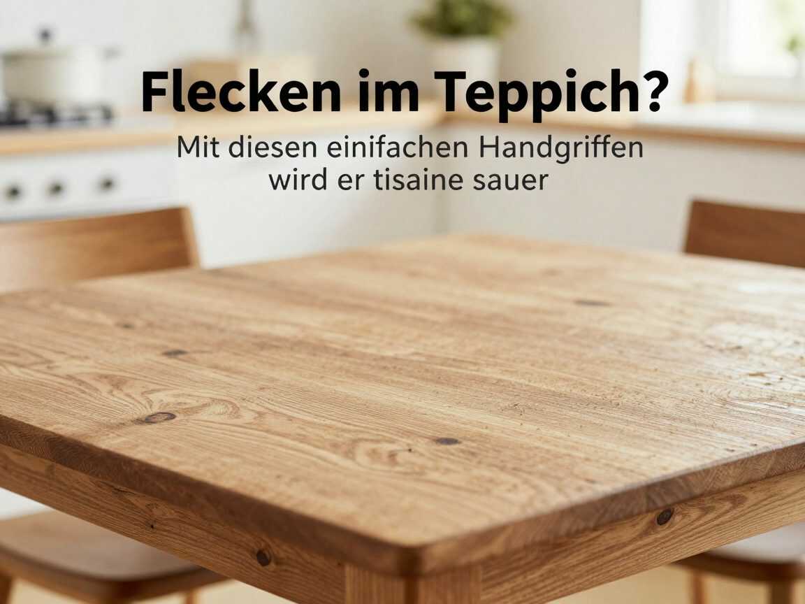 Flecken im Teppich? Mit diesen einfachen Handgriffen wird er wieder sauber