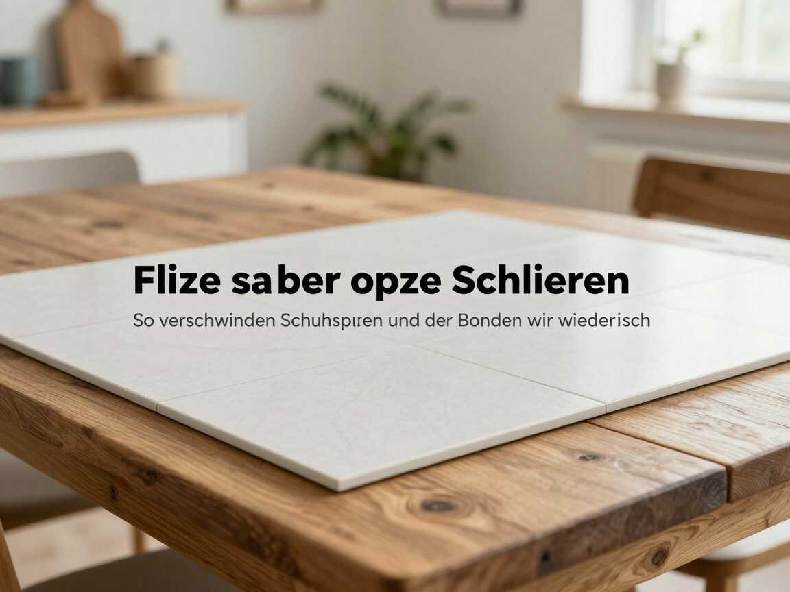 Fliesen sauber ohne Schlieren: So verschwinden Schuhspuren und der Boden wirkt wieder frisch