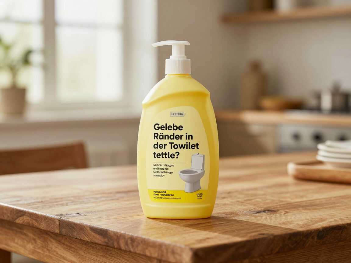 Gelbe Ränder in der Toilette? So löst du Ablagerungen und hältst die Schüssel länger sauber