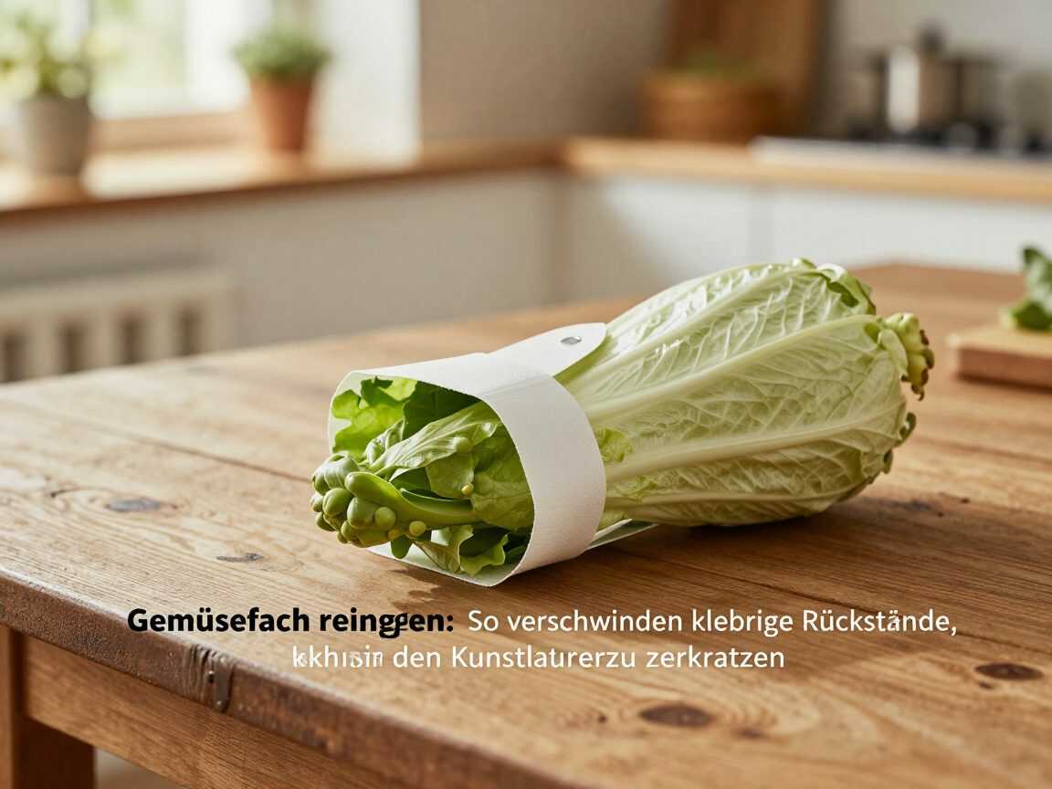 Gemüsefach reinigen: So verschwinden klebrige Rückstände, ohne den Kunststoff zu zerkratzen