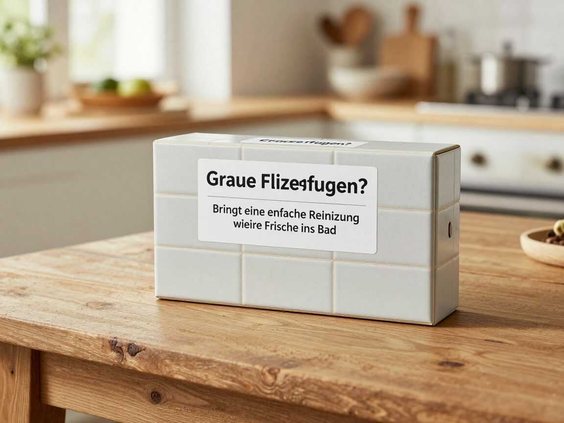 Graue Fliesenfugen? So bringt eine einfache Reinigung wieder Frische ins Bad