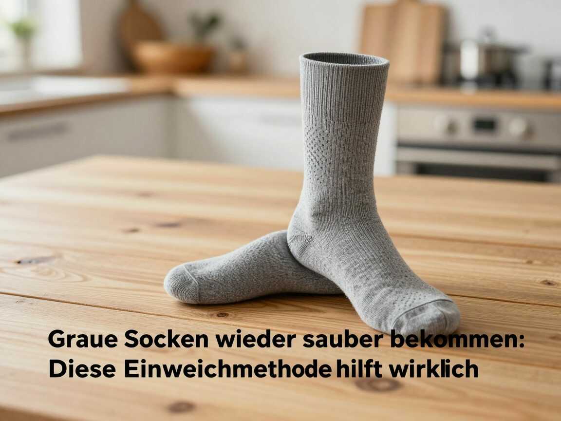 Graue Socken wieder sauber bekommen: Diese Einweichmethode hilft wirklich