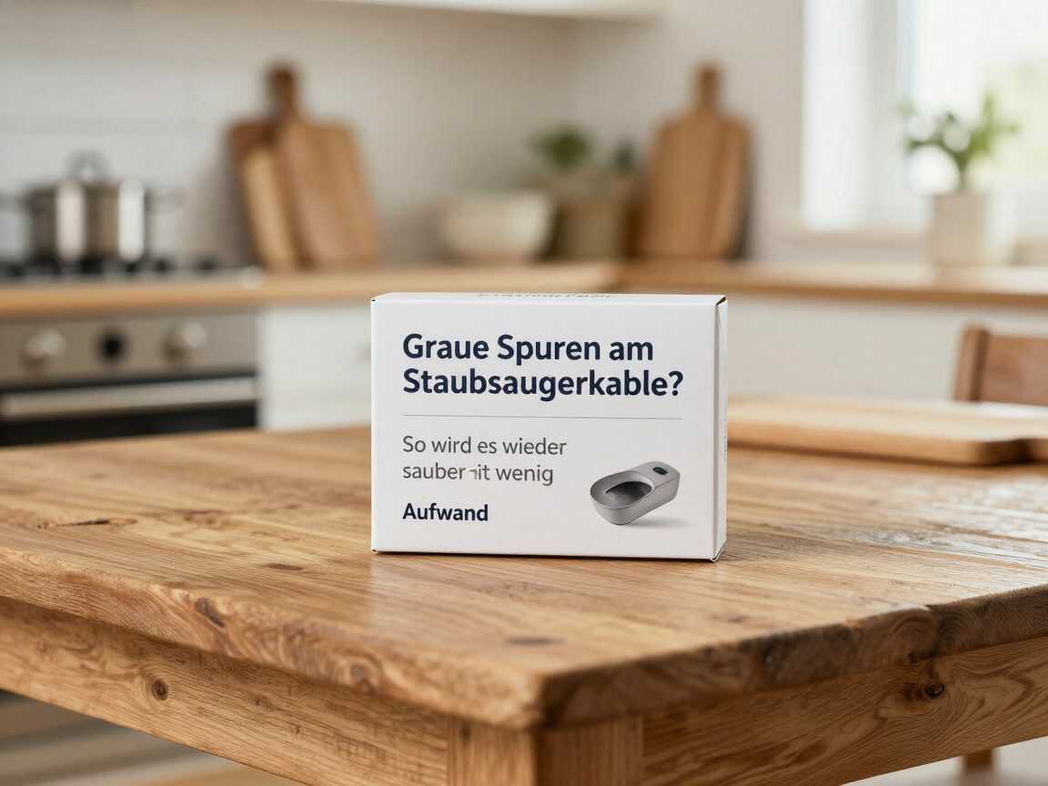 Graue Spuren am Staubsaugerkabel? So wird es wieder sauber – mit wenig Aufwand