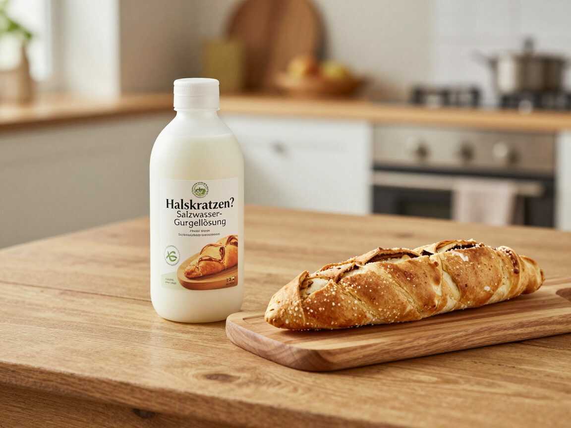 Halskratzen? So bereitest du eine Salzwasser-Gurgellösung richtig zu