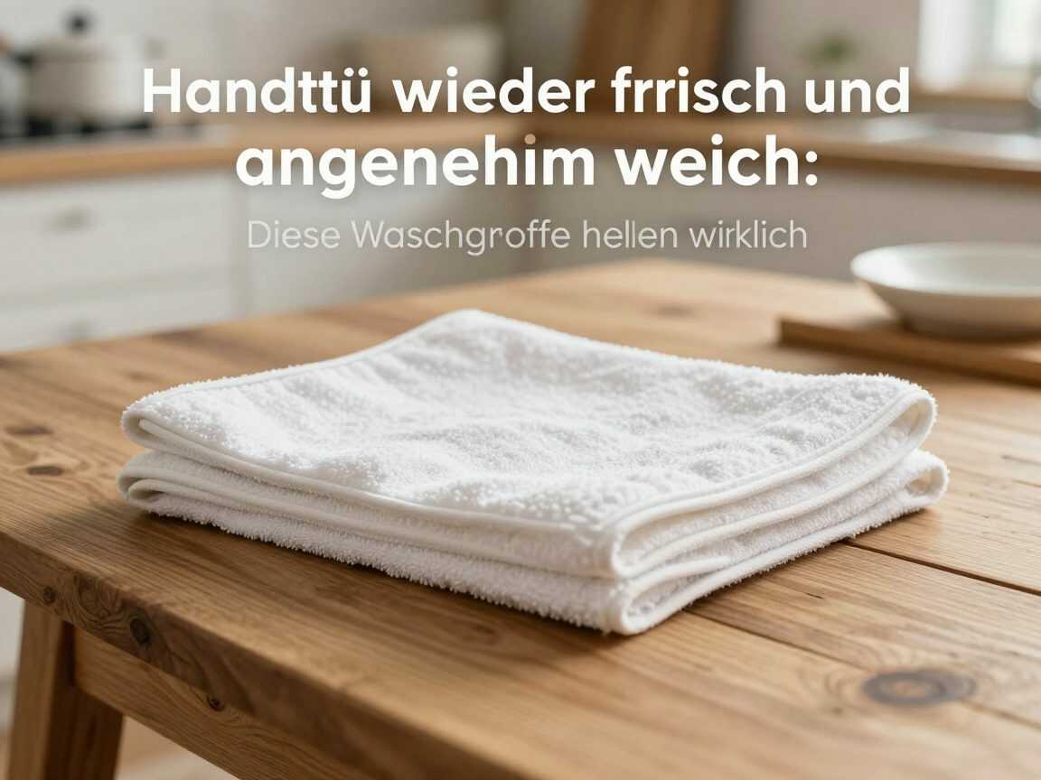 Handtücher wieder frisch und angenehm weich: Diese Waschgriffe helfen wirklich