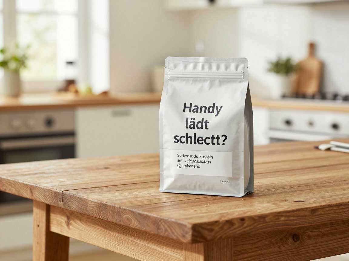 Handy lädt schlecht? So entfernst du Fusseln am Ladeanschluss schonend