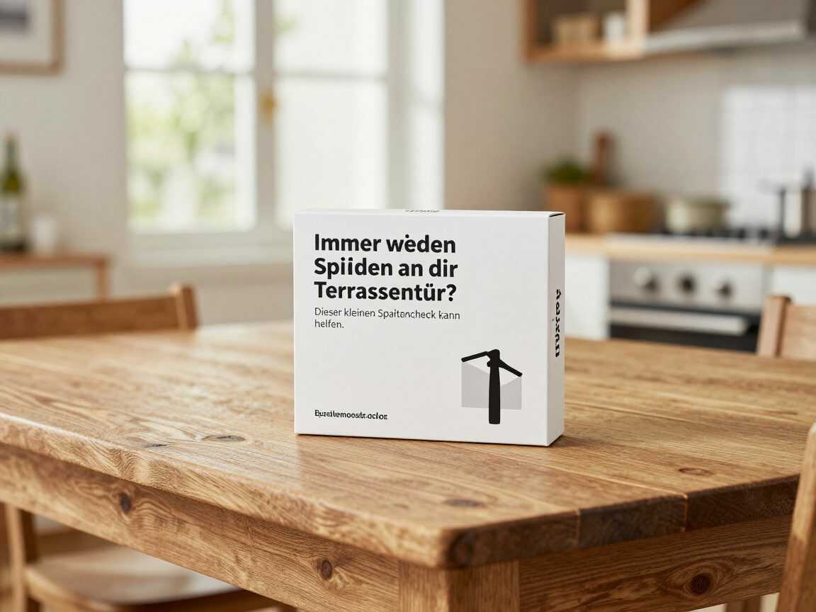 Immer wieder Spinnen an der Terrassentür? Dieser kleine Spaltencheck kann helfen