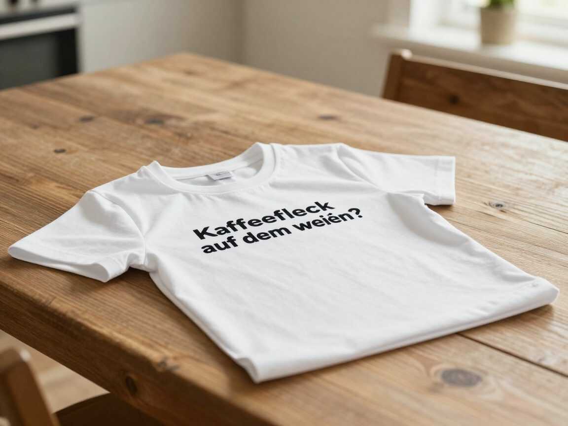 Kaffeefleck auf dem weißen Shirt? So rettest du dein Lieblingsstück mit einfachen Handgriffen