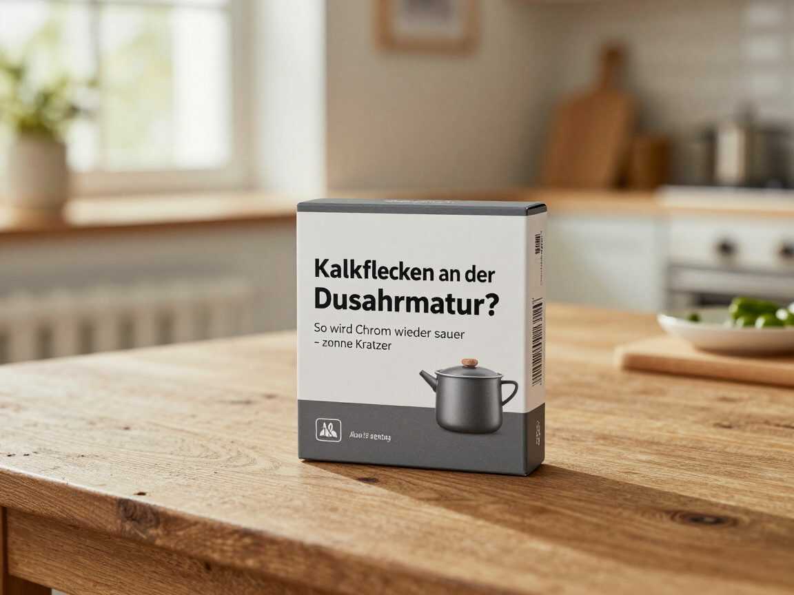 Kalkflecken an der Duscharmatur? So wird Chrom wieder sauber – ohne Kratzer
