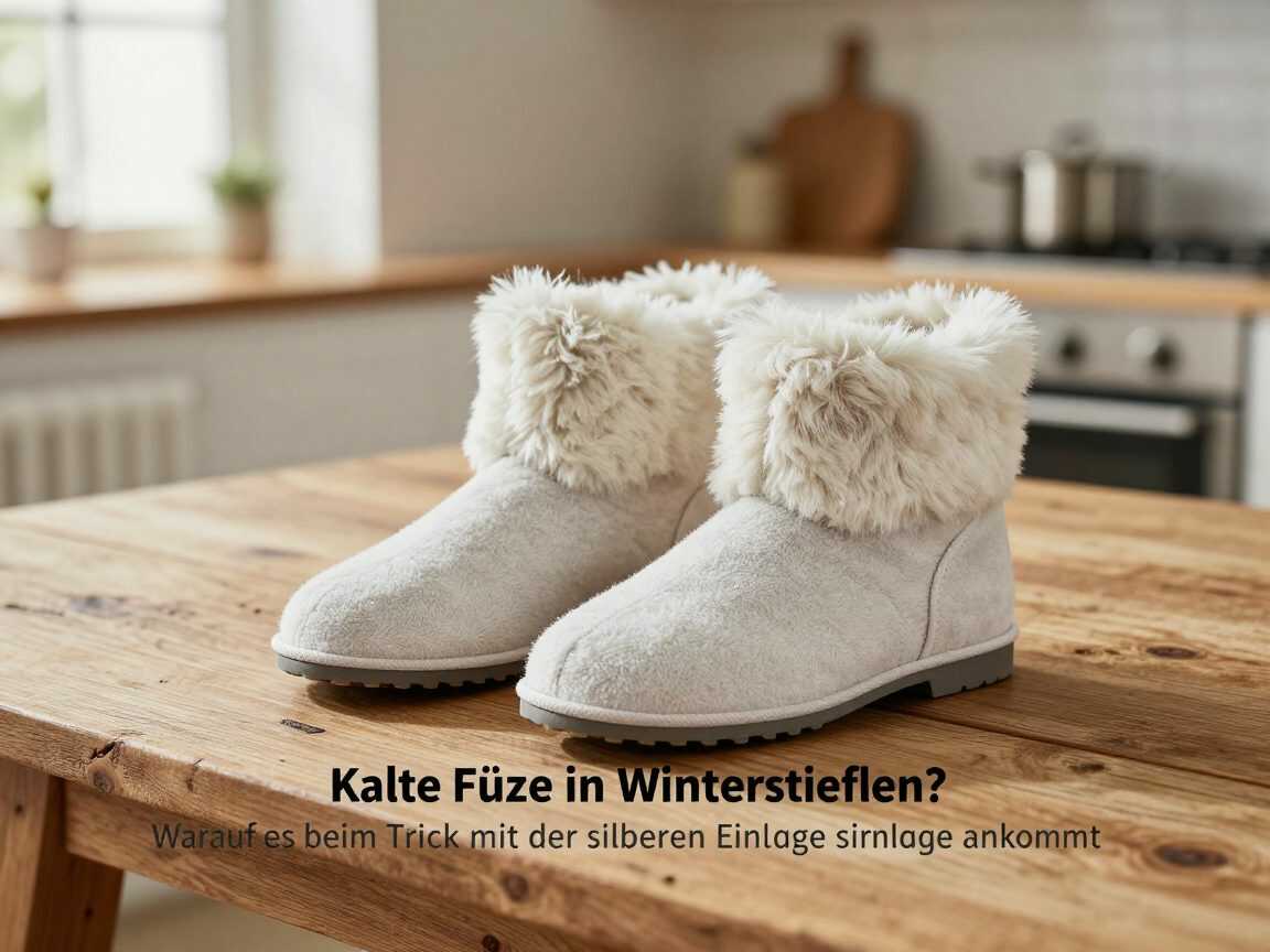 Kalte Füße in Winterstiefeln? Worauf es beim Trick mit der silbernen Einlage wirklich ankommt