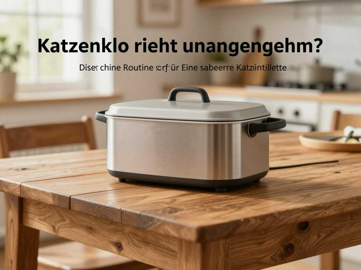 Katzenklo riecht unangenehm? Diese einfache Routine sorgt für eine sauberere Katzentoilette