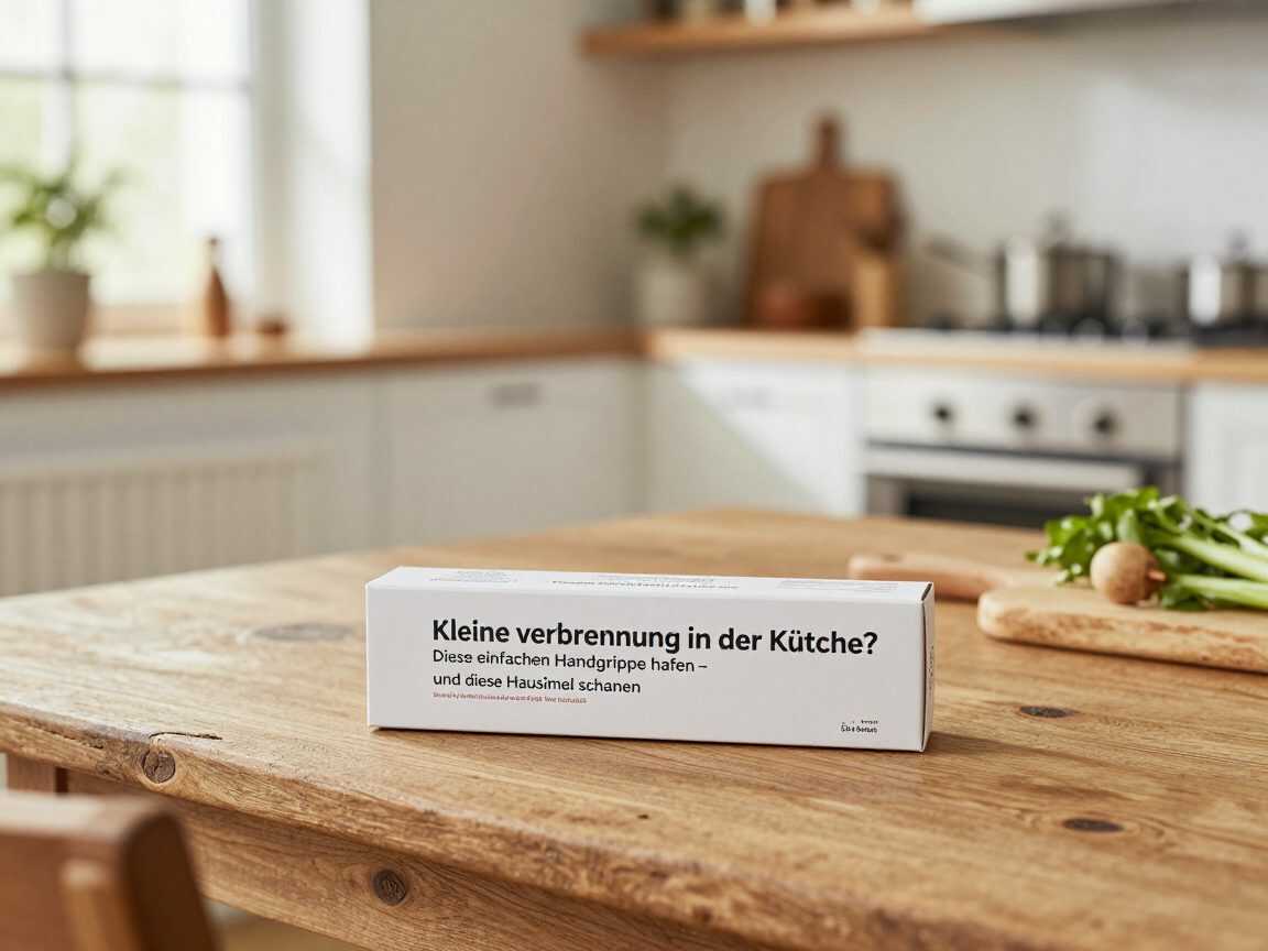 Kleine Verbrennung in der Küche? Diese einfachen Handgriffe helfen – und diese Hausmittel schaden
