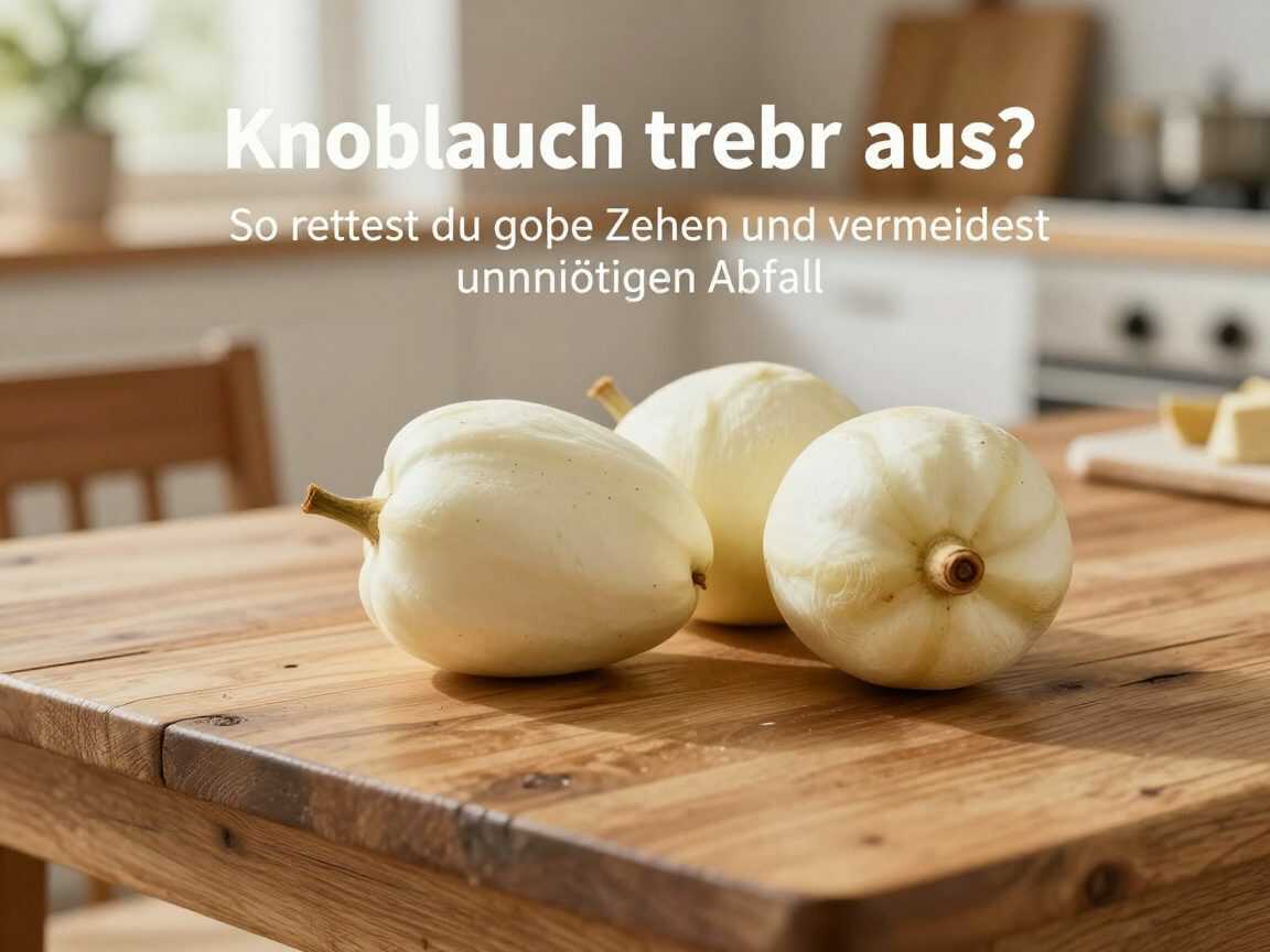 Knoblauch treibt aus? So rettest du gute Zehen und vermeidest unnötigen Abfall