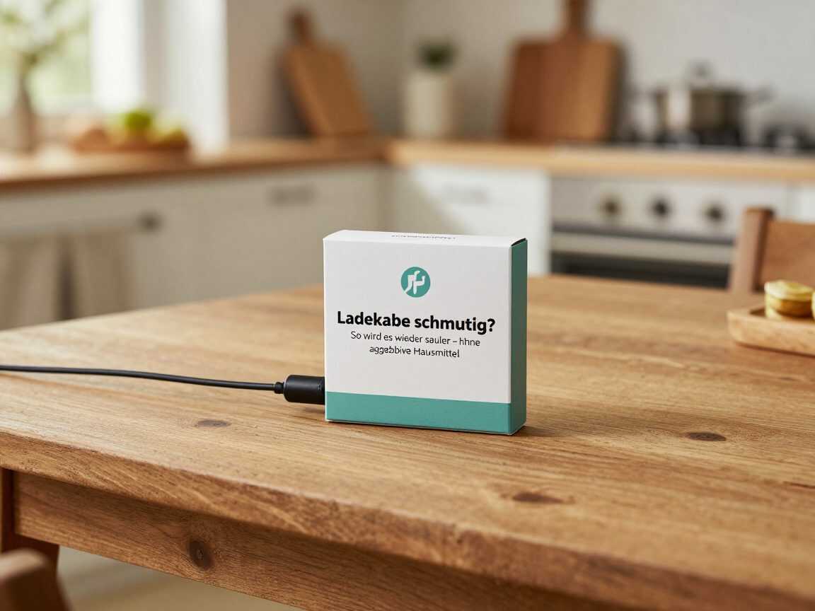 Ladekabel schmutzig? So wird es wieder sauber – ohne aggressive Hausmittel