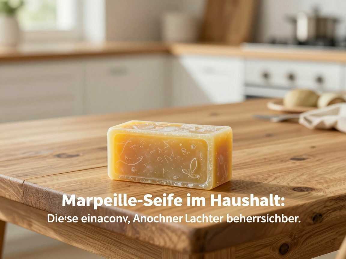 Marseille-Seife im Haushalt: Diese einfachen Anwendungen machen Flecken, Wäsche und Schmutz leichter beherrschbar