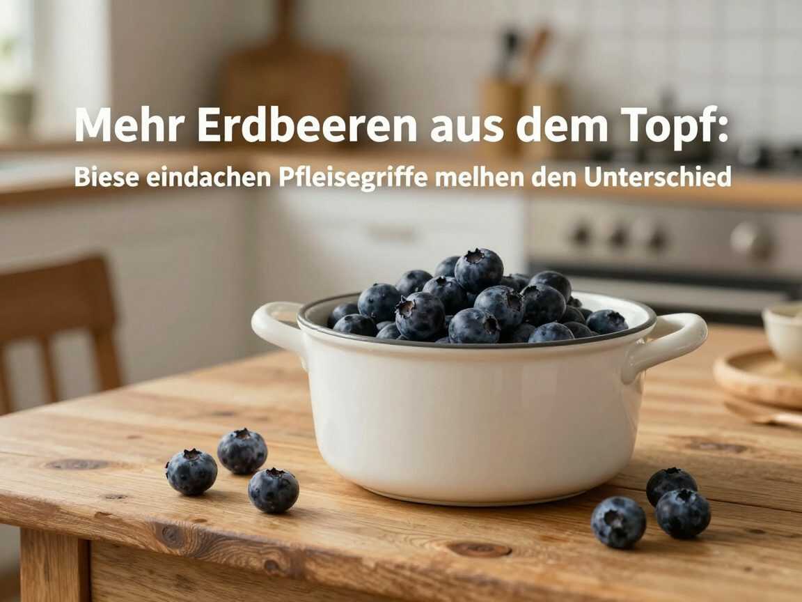 Mehr Erdbeeren aus dem Topf: Diese einfachen Pflegegriffe machen den Unterschied