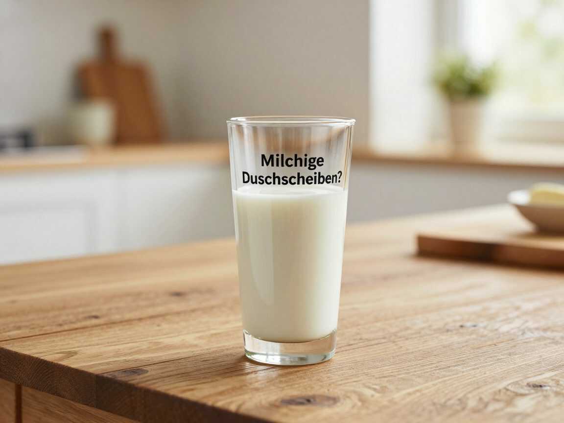 Milchige Duschscheiben? So wird das Glas wieder klar – ohne mühsames Schrubben