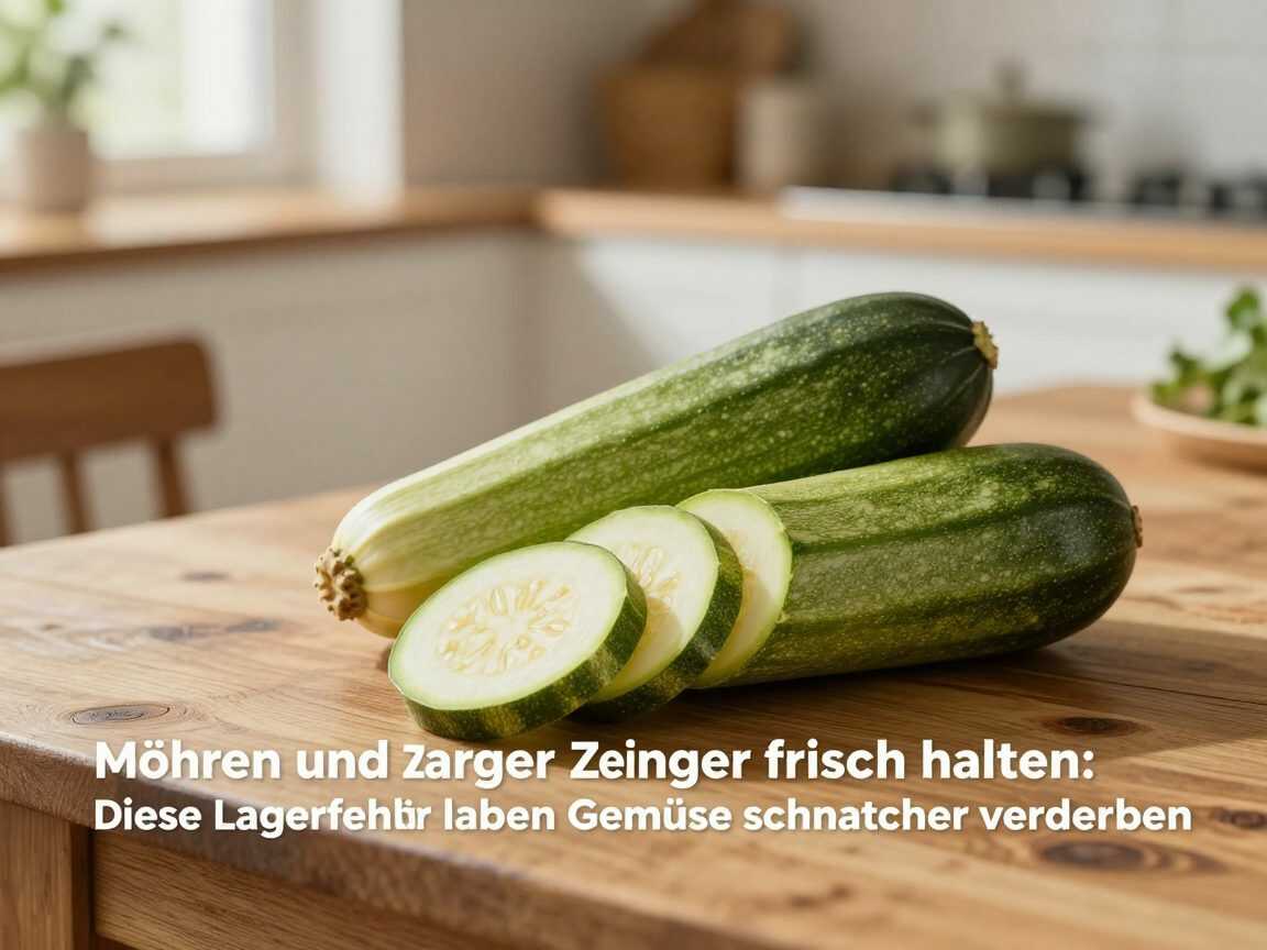 Möhren und Zucchini länger frisch halten: Diese Lagerfehler lassen Gemüse schneller verderben