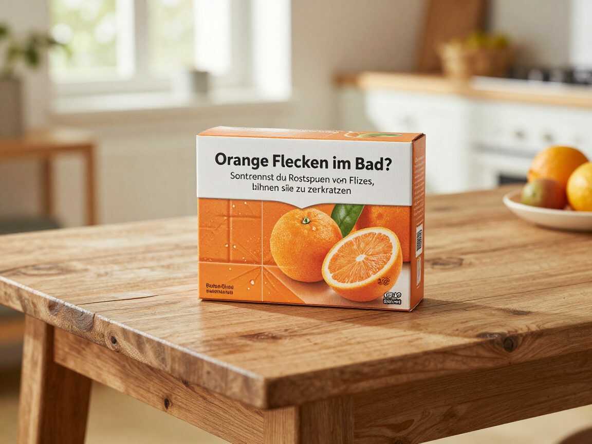 Orange Flecken im Bad? So entfernst du Rostspuren von Fliesen, ohne sie zu zerkratzen