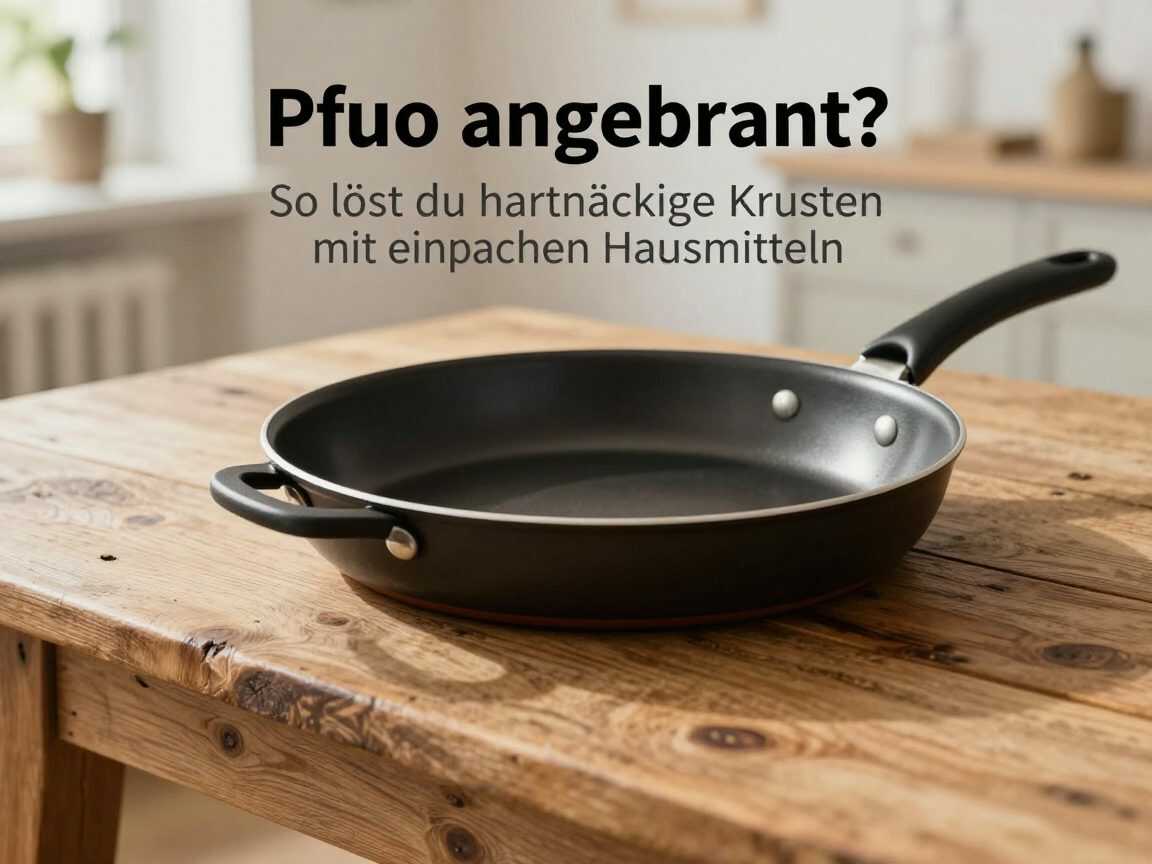 Pfanne angebrannt? So löst du hartnäckige Krusten mit einfachen Hausmitteln