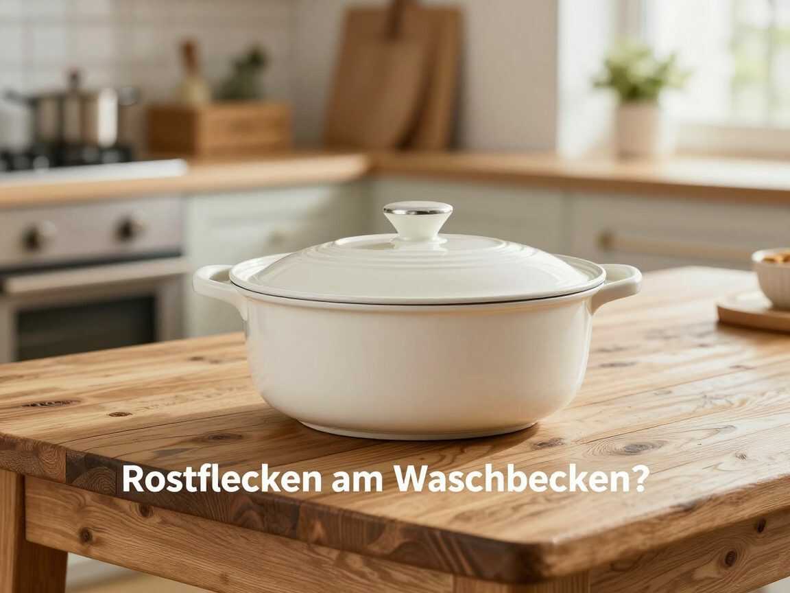 Rostflecken am Waschbecken? So wird die Keramik wieder sauber – ohne die Armatur zu beschädigen