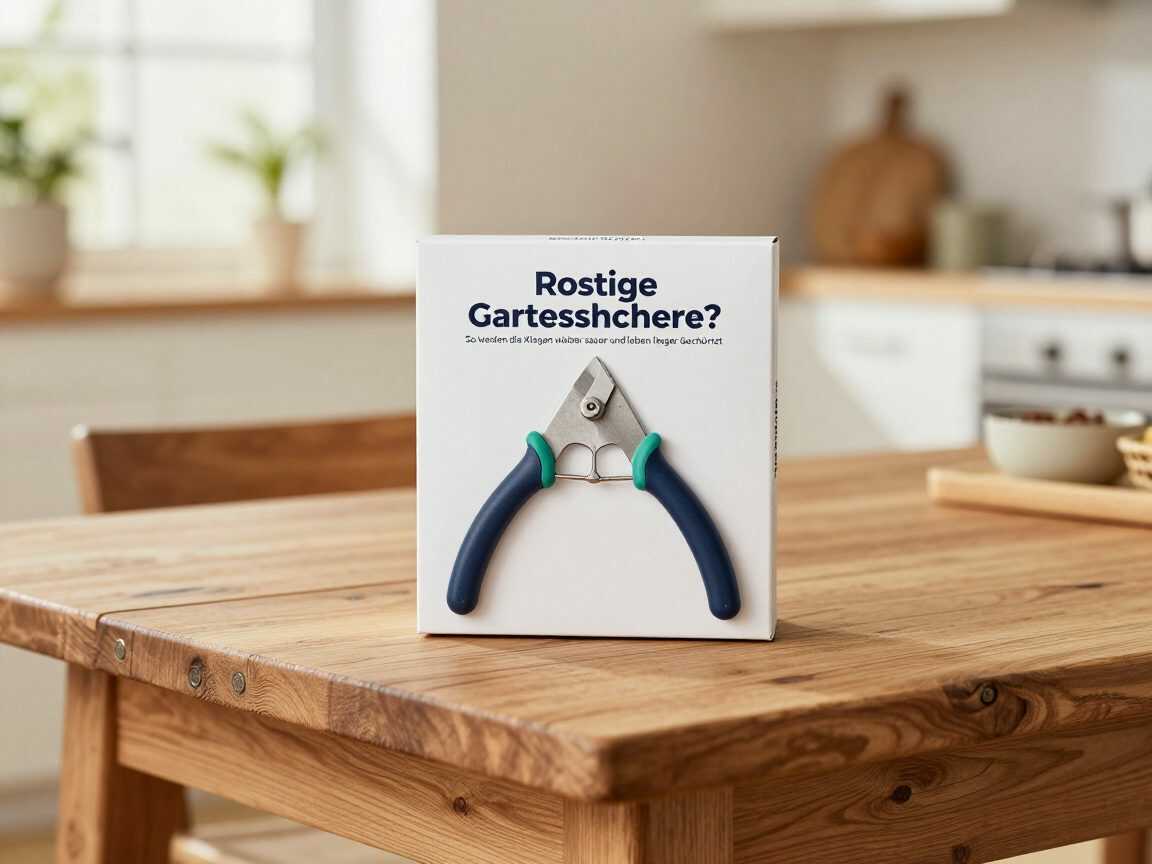 Rostige Gartenschere? So werden die Klingen wieder sauber und bleiben länger geschützt