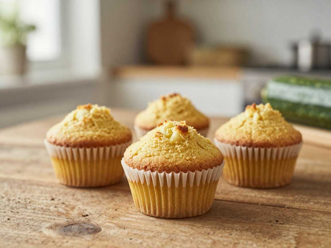 Saftige Zucchini-Muffins mit Parmesan – goldbraun gebacken und einfach gemacht