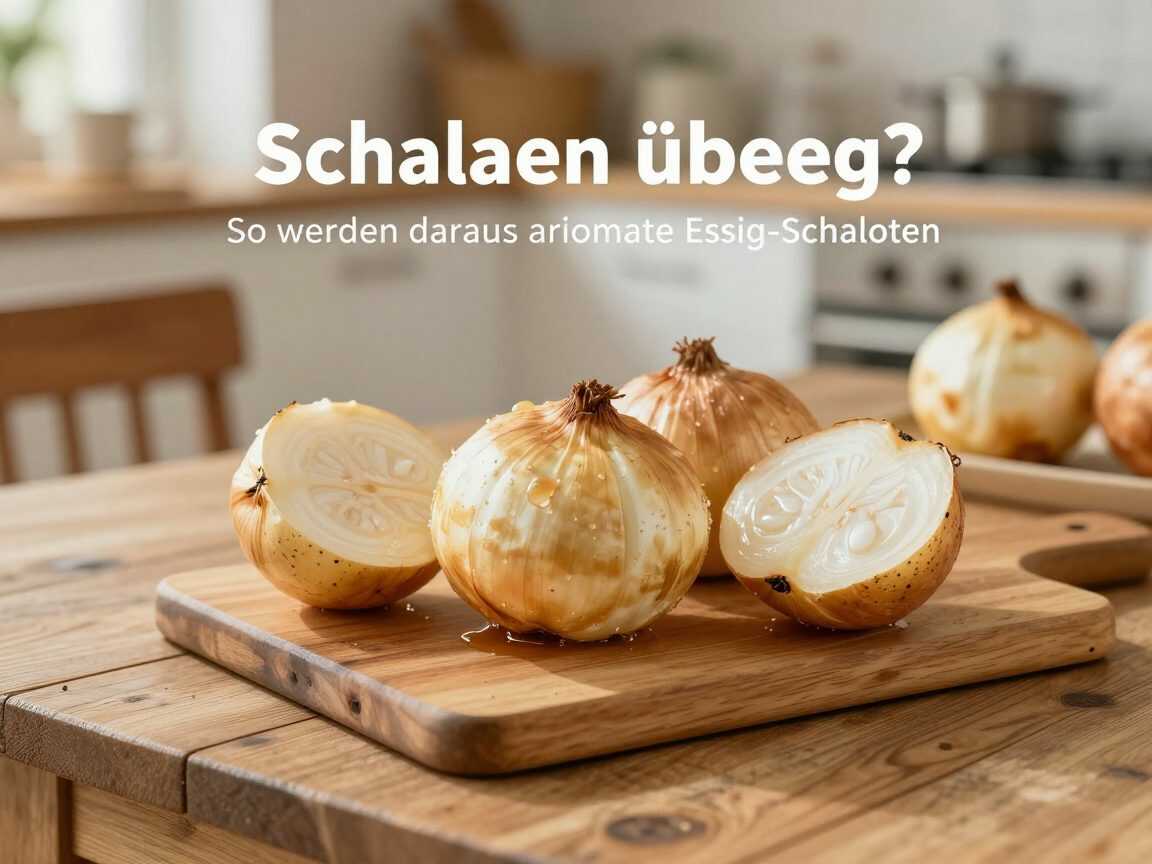 Schalotten übrig? So werden daraus aromatische Essig-Schalotten für deine nächste Brotzeit