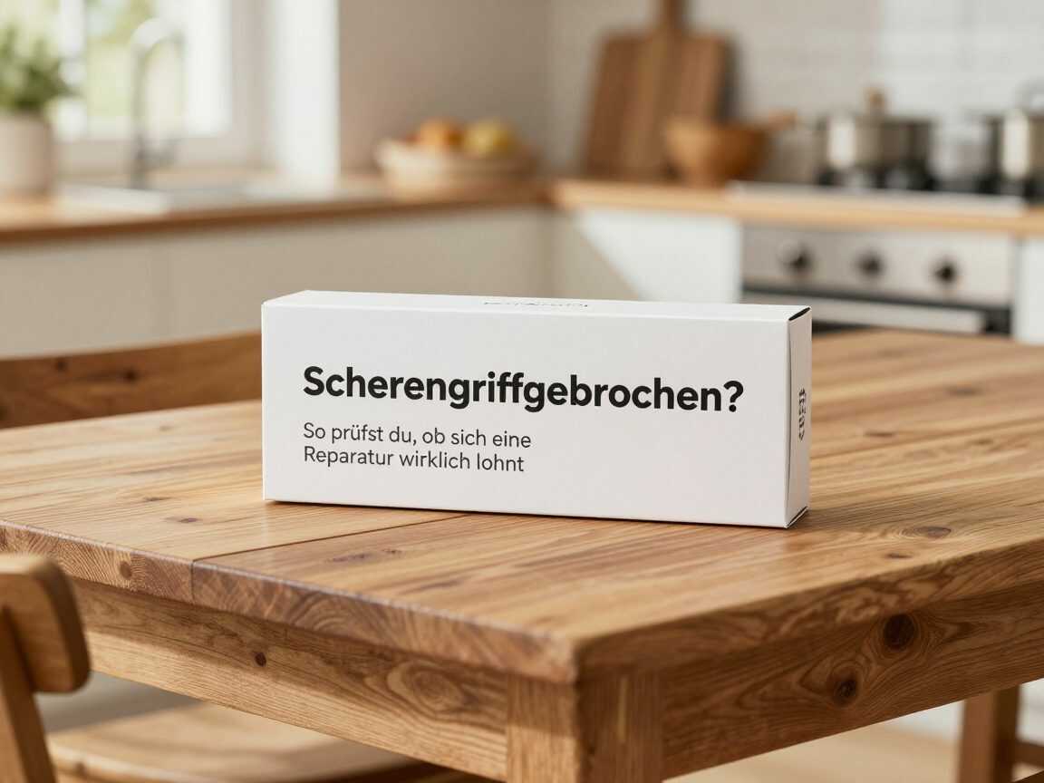 Scherengriff gebrochen? So prüfst du, ob sich eine Reparatur wirklich lohnt