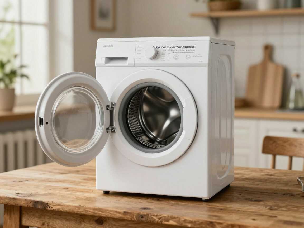 Schimmel in der Waschmaschine? So wird die Gummidichtung wieder hygienisch sauber