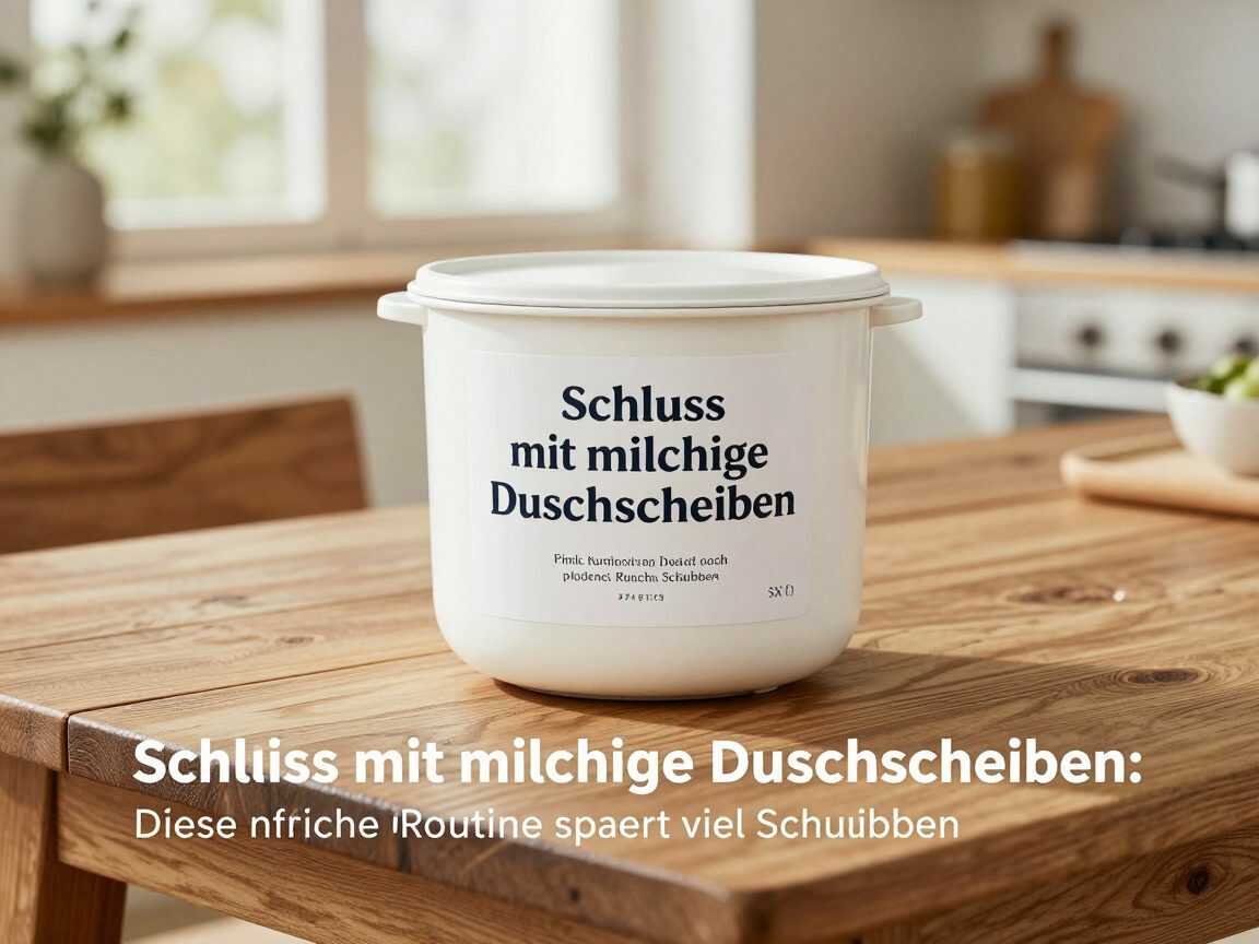 Schluss mit milchigen Duschscheiben: Diese einfache Routine spart viel Schrubben
