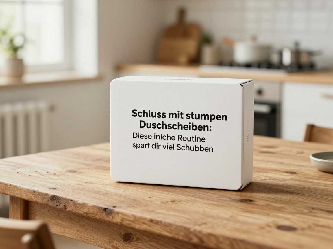 Schluss mit stumpfen Duschscheiben: Diese einfache Routine spart dir viel Schrubben