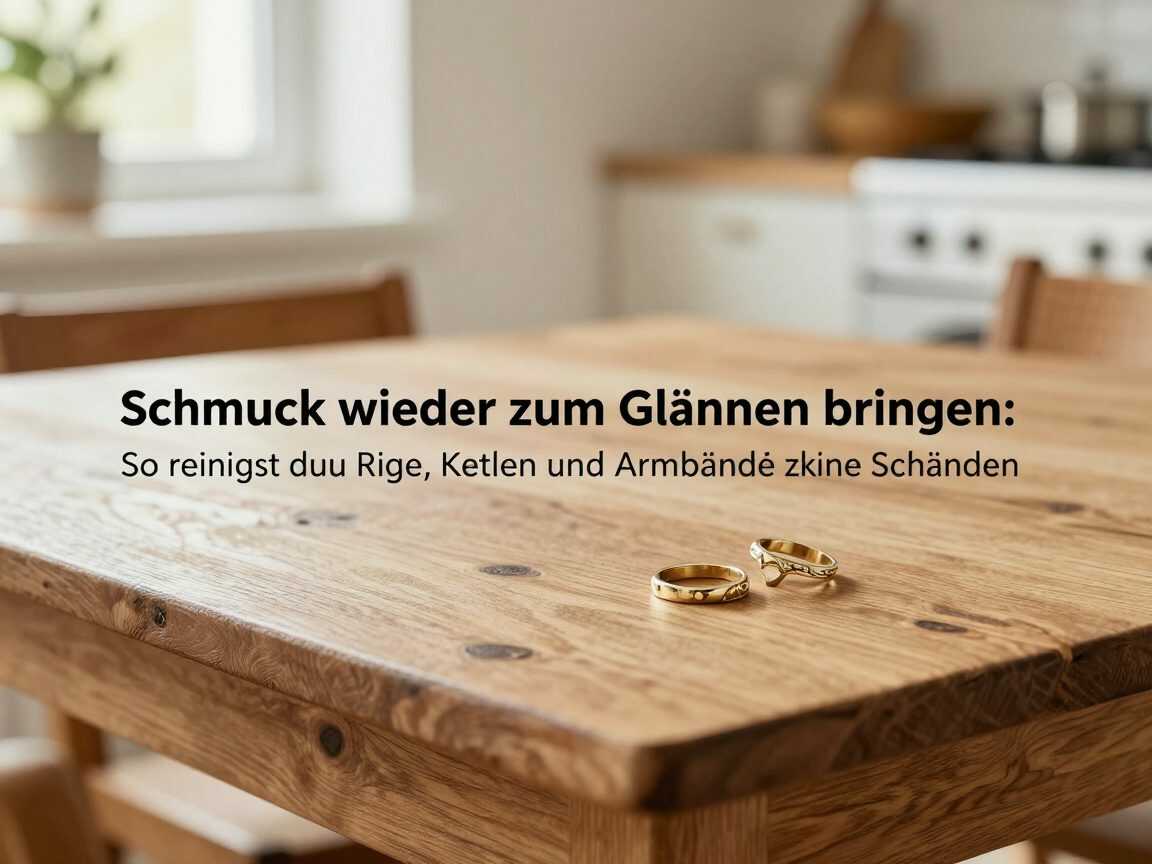 Schmuck wieder zum Glänzen bringen: So reinigst du Ringe, Ketten und Armbänder ohne Schäden