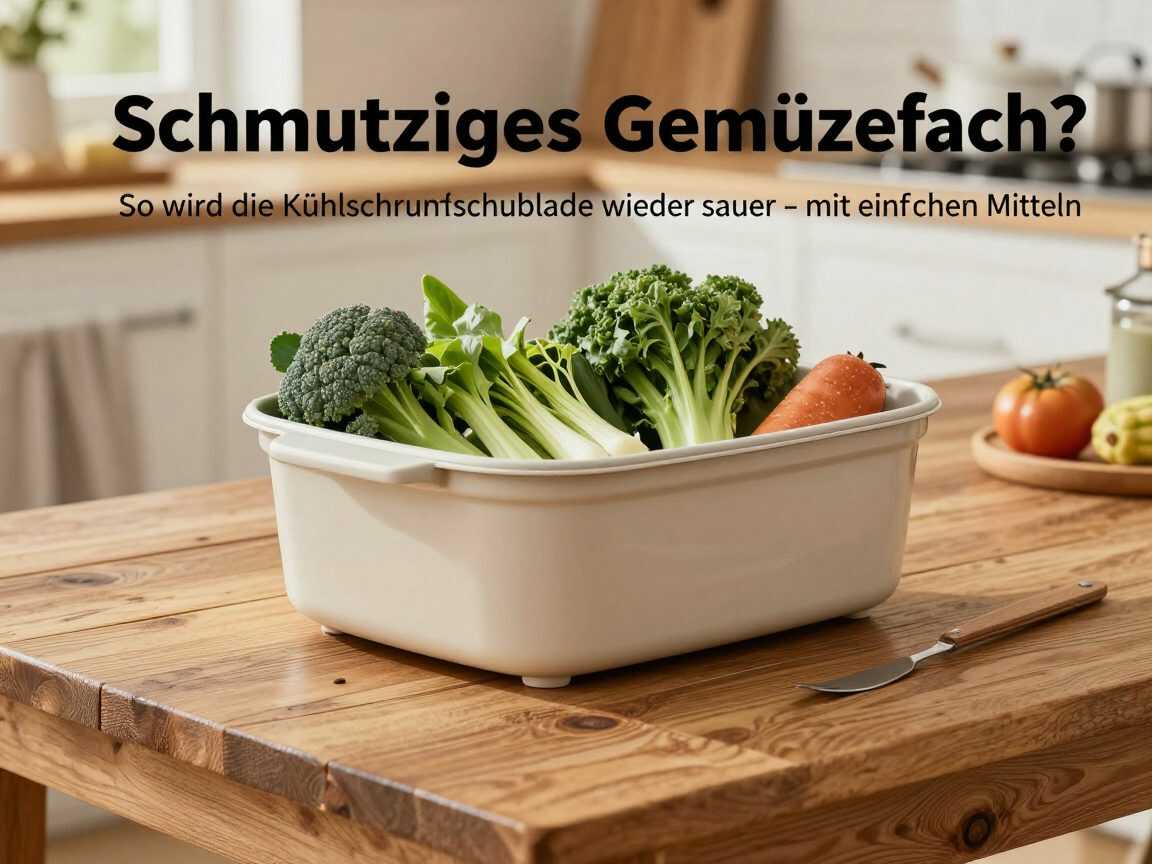 Schmutziges Gemüsefach? So wird die Kühlschrankschublade wieder sauber – mit einfachen Mitteln
