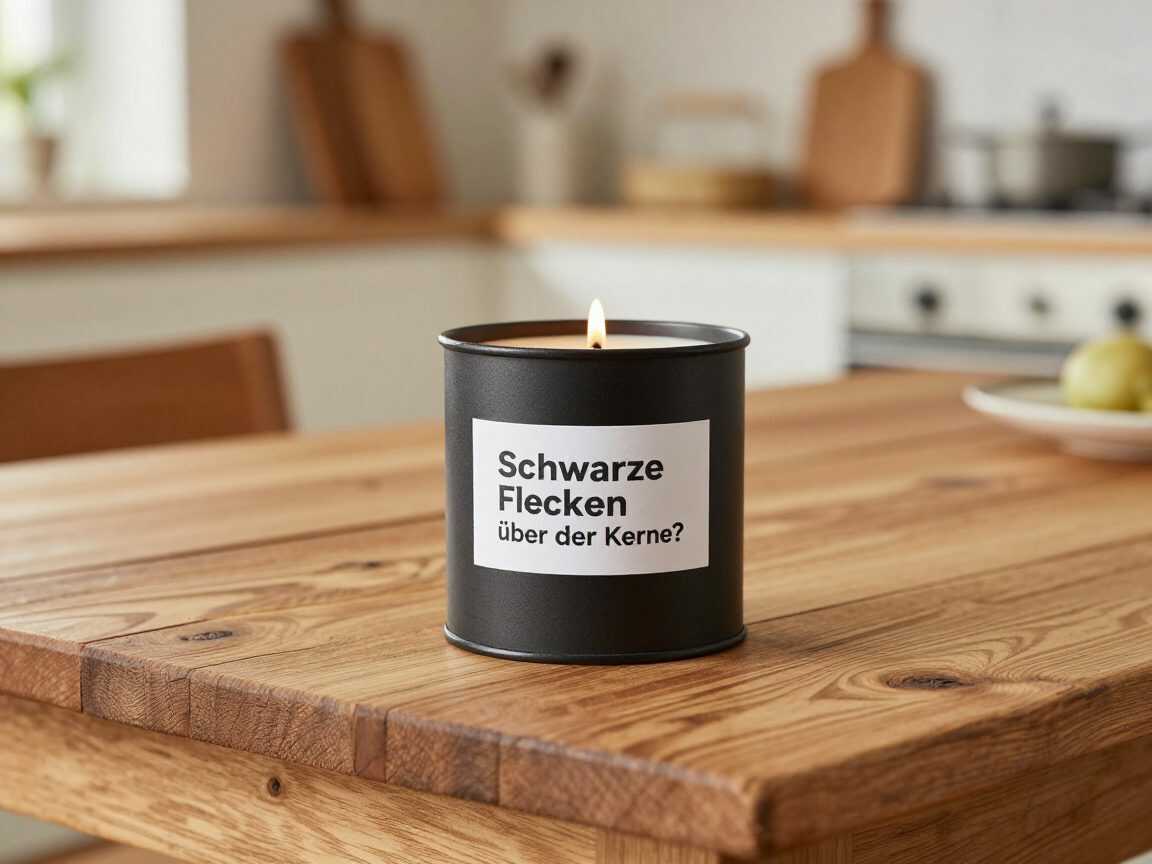 Schwarze Flecken über der Kerze? Warum du die Decke nicht sofort feucht abwischen solltest