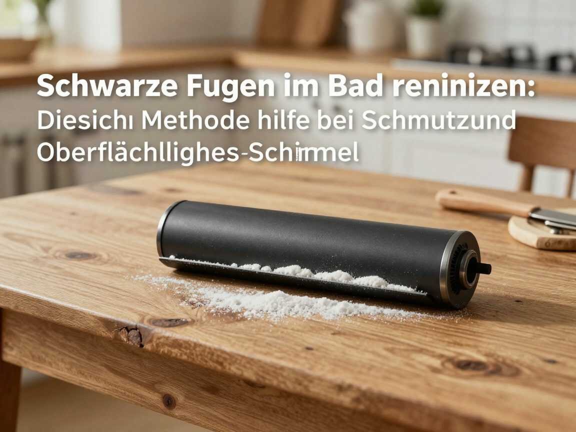 Schwarze Fugen im Bad reinigen: Diese einfache Methode hilft bei Schmutz und oberflächlichem Schimmel