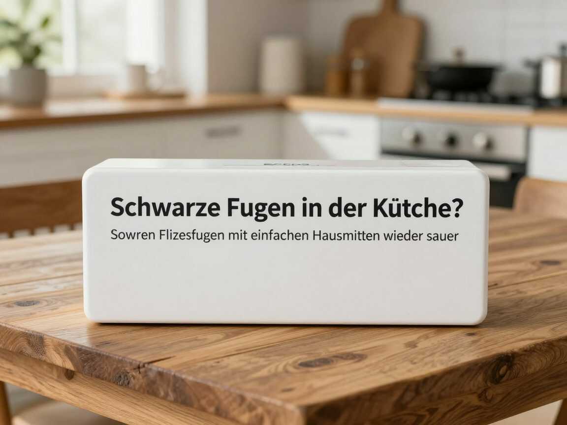 Schwarze Fugen in der Küche? So werden Fliesenfugen mit einfachen Hausmitteln wieder sauber
