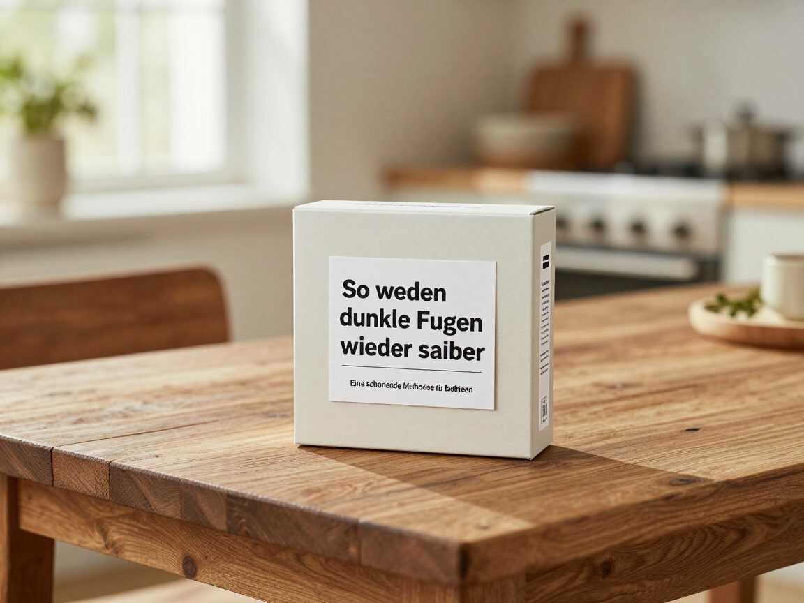 So werden dunkle Fugen wieder sauber: Eine schonende Methode für Badfliesen