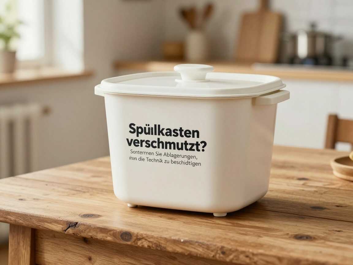 Spülkasten verschmutzt? So entfernen Sie Ablagerungen, ohne die Technik zu beschädigen
