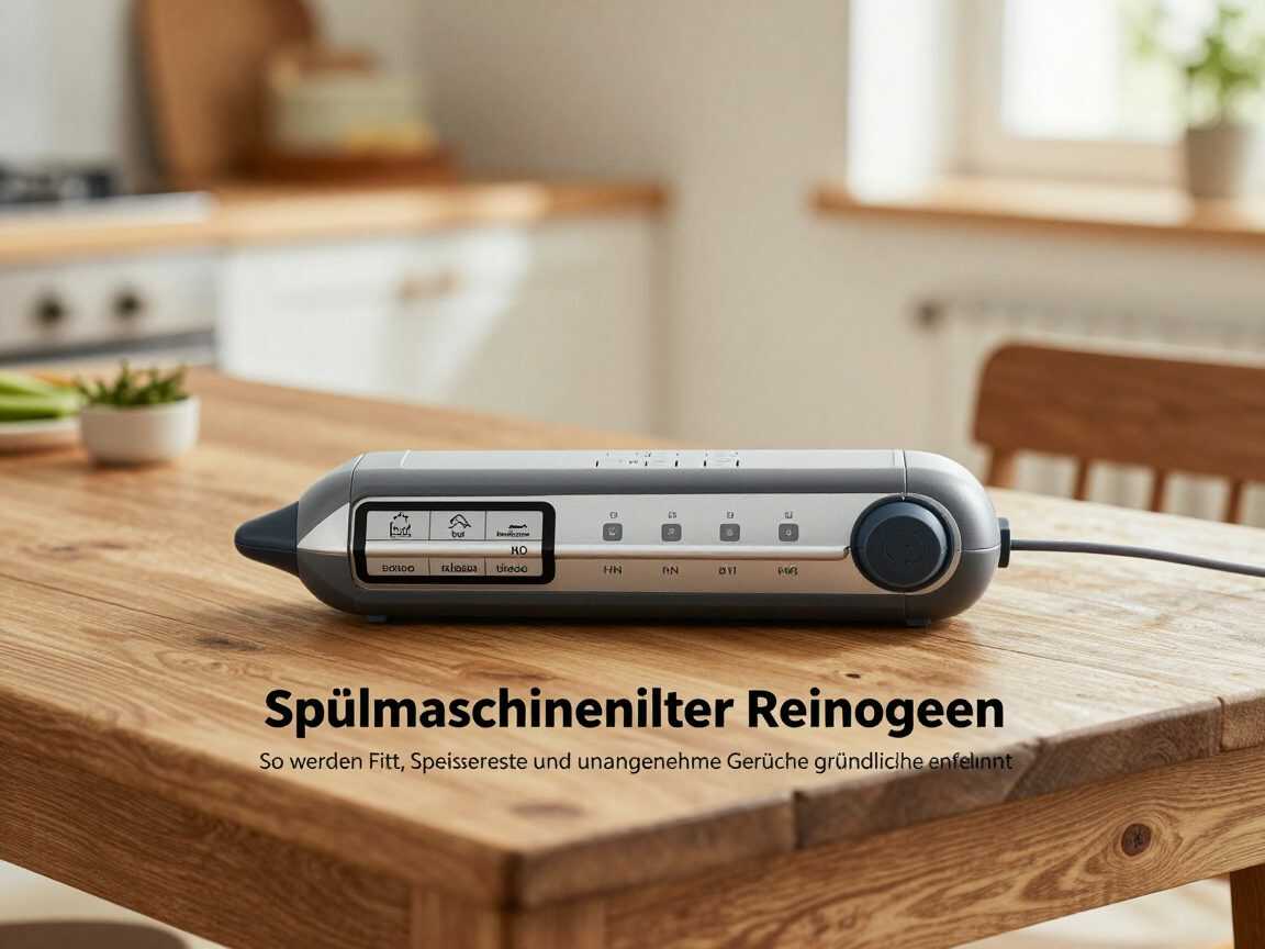 Spülmaschinenfilter reinigen: So werden Fett, Speisereste und unangenehme Gerüche gründlich entfernt