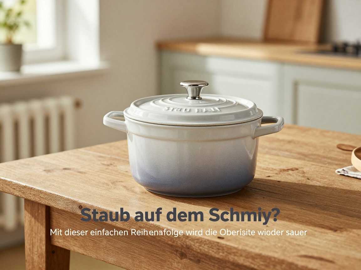 Staub auf dem Schrank? Mit dieser einfachen Reihenfolge wird die Oberfläche wieder sauber