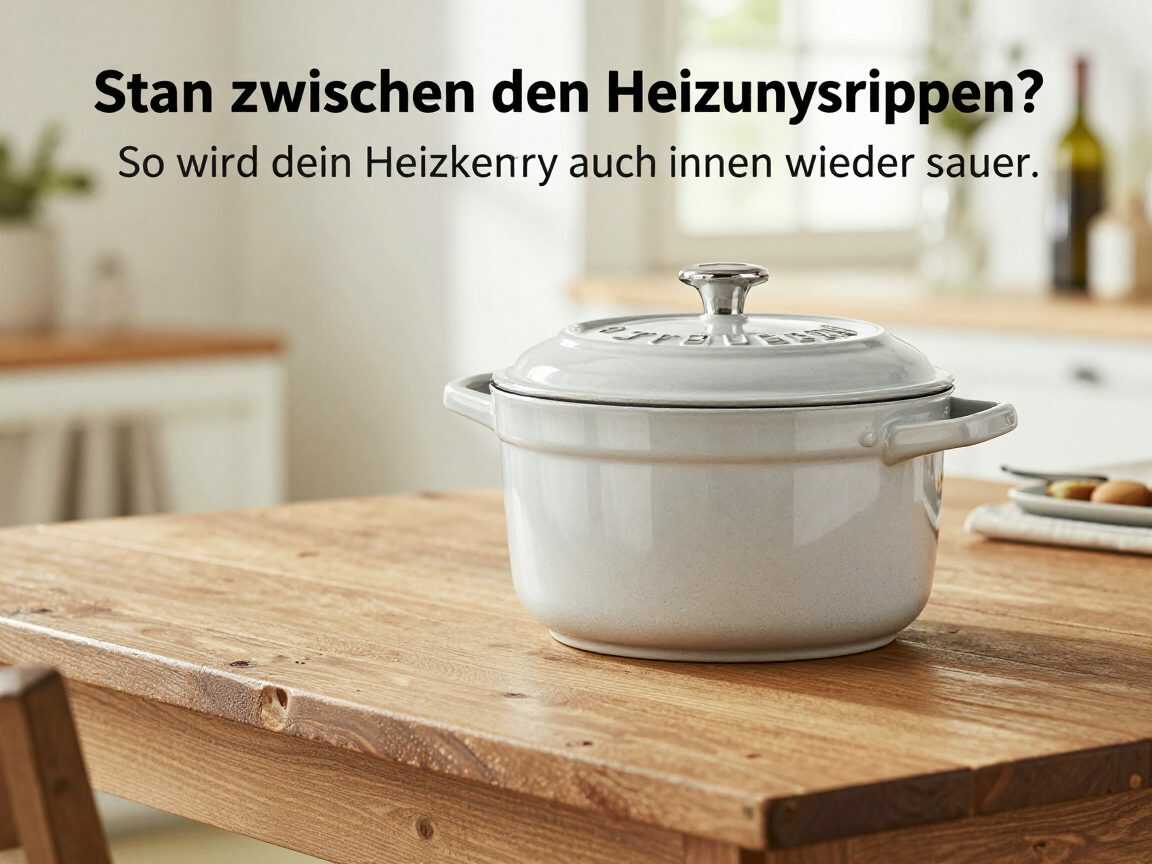 Staub zwischen den Heizungsrippen? So wird dein Heizkörper auch innen wieder sauber